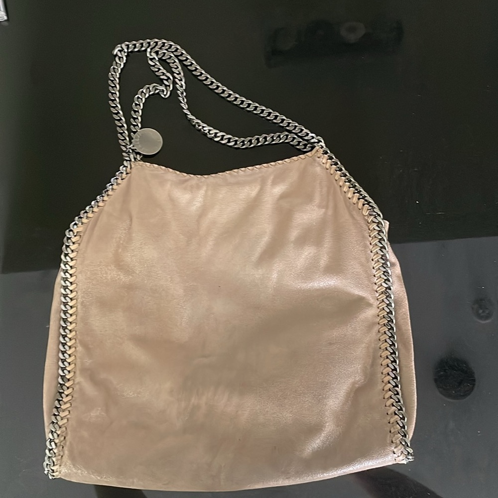 Stella McCartney Taupe shoulder bag with wallet - Picture 2 of 6